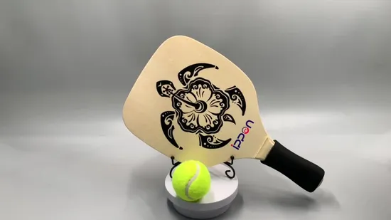 OEM 나무 인쇄 로고 피클볼 패들 세트 프로모션 선물 및 도매 품목